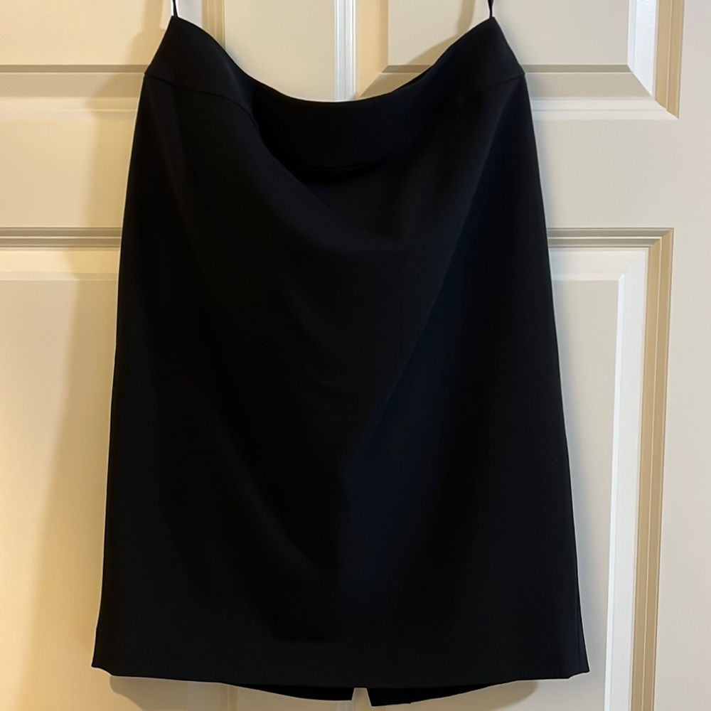 Nine West, business suit skirt, black